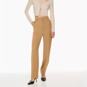 Aritzia Chopin Wilfred Pant in Camel
